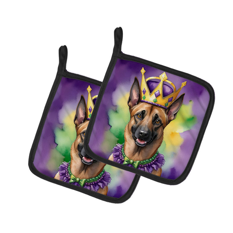 Paire de supports à casseroles Belge Malinois