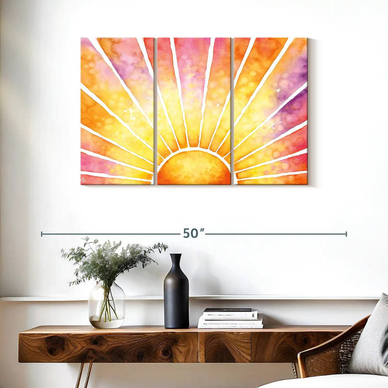 Oberle The Sun Will Come Out, 24" H x 38" W