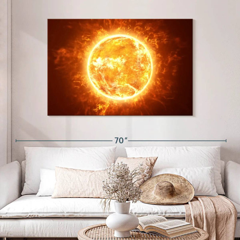 Oberle Scorching Sun, 32" H x 48" W