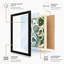 Scrolling Panel Botanical - Framed Print-1369065968-1369065979