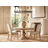 Moore Round Solid Wood Dining Table-708911001