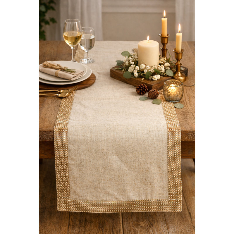 Chemin de table Champagne, Champagne, L 54 po x l 16 po