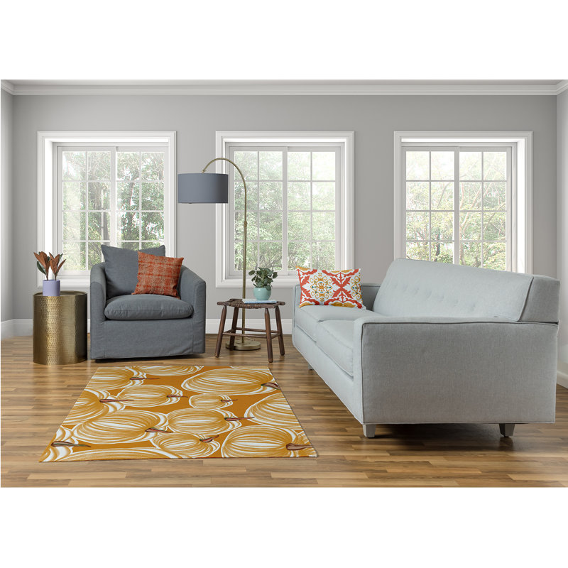 Argaki Chenille Indoor Rug, Rectangle 4' x 6'