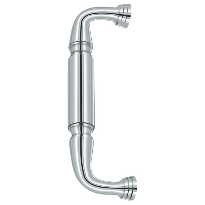 Brass Shutter / Door Accessory, Bright Chrome