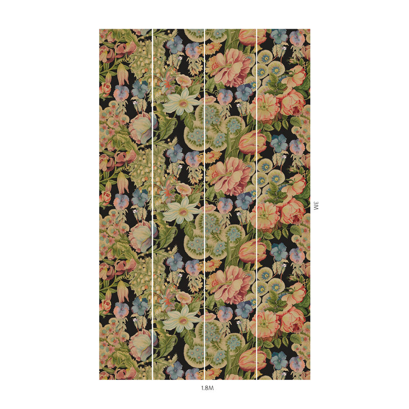 Amatoria Magna 9.83' L x 70.87" W Paintable Wallpaper Roll