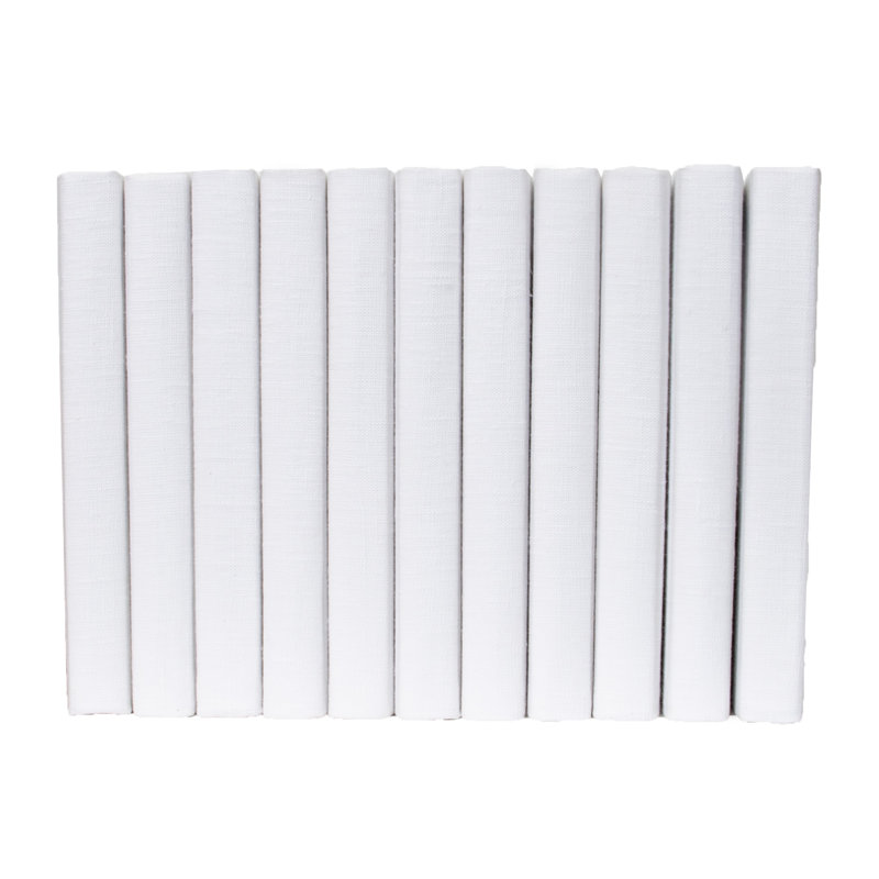 Snowfall Linen Wrapped Colorpak Decorative Book