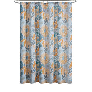 Sunflower 13-Piece Shower Curtain and Hooks Set