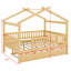 Lit en bois avec couchette-1659102673