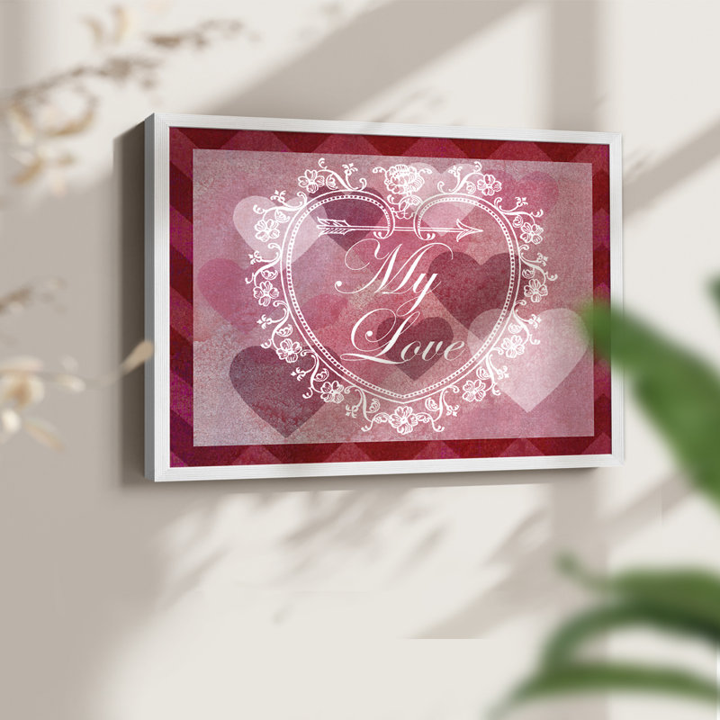 DIY DIY Collection A - Reproduction encadrée - Restickable, H 22 po x l 28 po, Blanc
