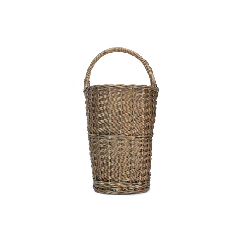 Wicker Stair Storage Basket