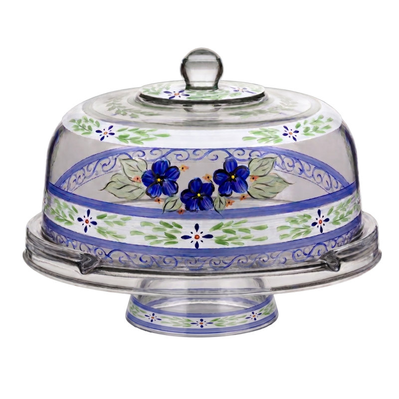 Présentoir à gâteaux Barcelona Blue Salters