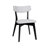 Putnam Upholstered Dining Chairs with Curved Back & Rubberwood Legs -298005089-322568970