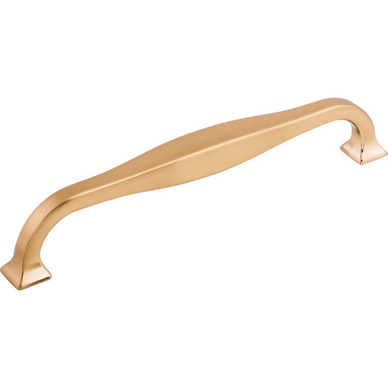 Contour Bar Pull, Honey Bronze, 6 5/16" Center to Center