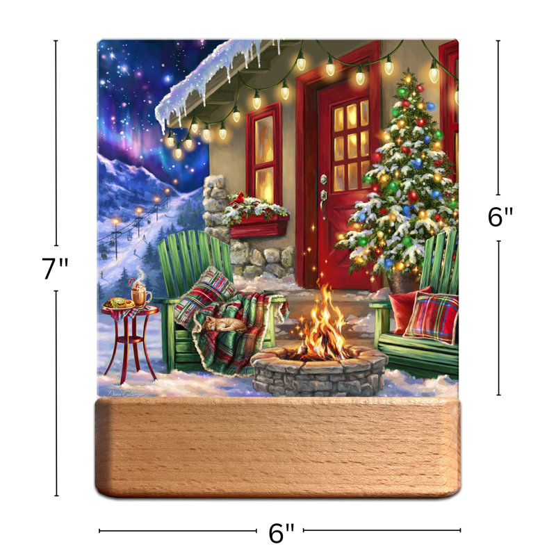 Ski Retreat LED Nightlight