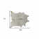 Abhinav 6' X 7' Gray Cowhide Hand Tufted Area Rug