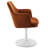 Lippa Performance Velvet Swivel Dining Armchair-105239672-105239675
