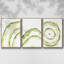 Lichen Halo I, ensemble de 3 toiles encadrées sur toile-1503137457-1503137462