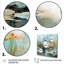 Emerald Duck Floral Pond Reflections I - Art mural animal canard-840097385-840097391