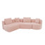Canapé modulaire modulaire avec coussin moelleux-129225534