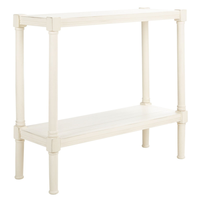 Bellas 32'' Solid Wood Console Table, Beige