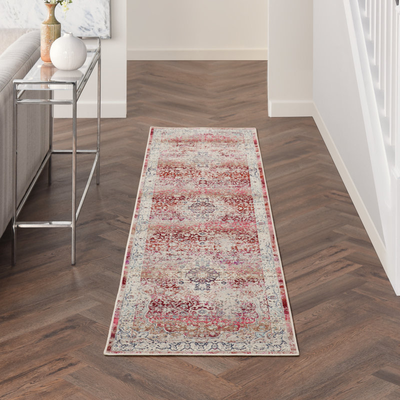 Benedikt Oriental Indoor Rug, Runner 2'4" x 8'