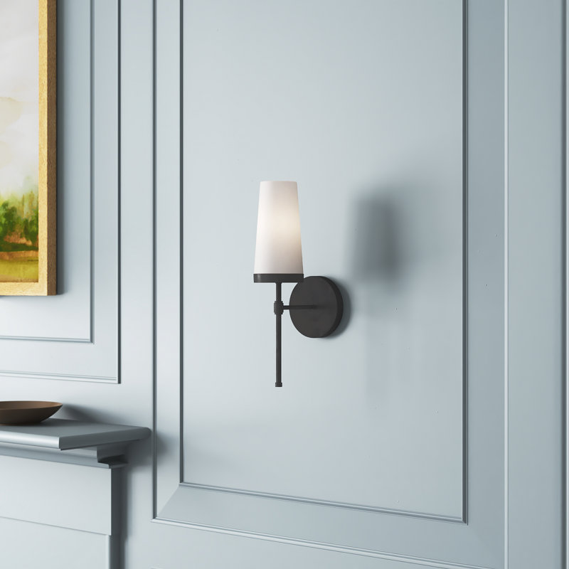 Doha Metal Wallchiere in Matte Black, Matte Black