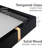 20X30 Black Shadow Box Frame, Tempered Glass Front And Solid Wood Border, 2.5 Inch Thick, Display Case For Items Or Posters