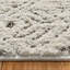 Kimmswick Senna Casual Bohemian Moroccan Ivory Cream Polyester Indoor Area Rug-98468315