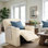 Housse extensible pour fauteuil inclinable - Facile à nettoyer et durable - Collection Comfort