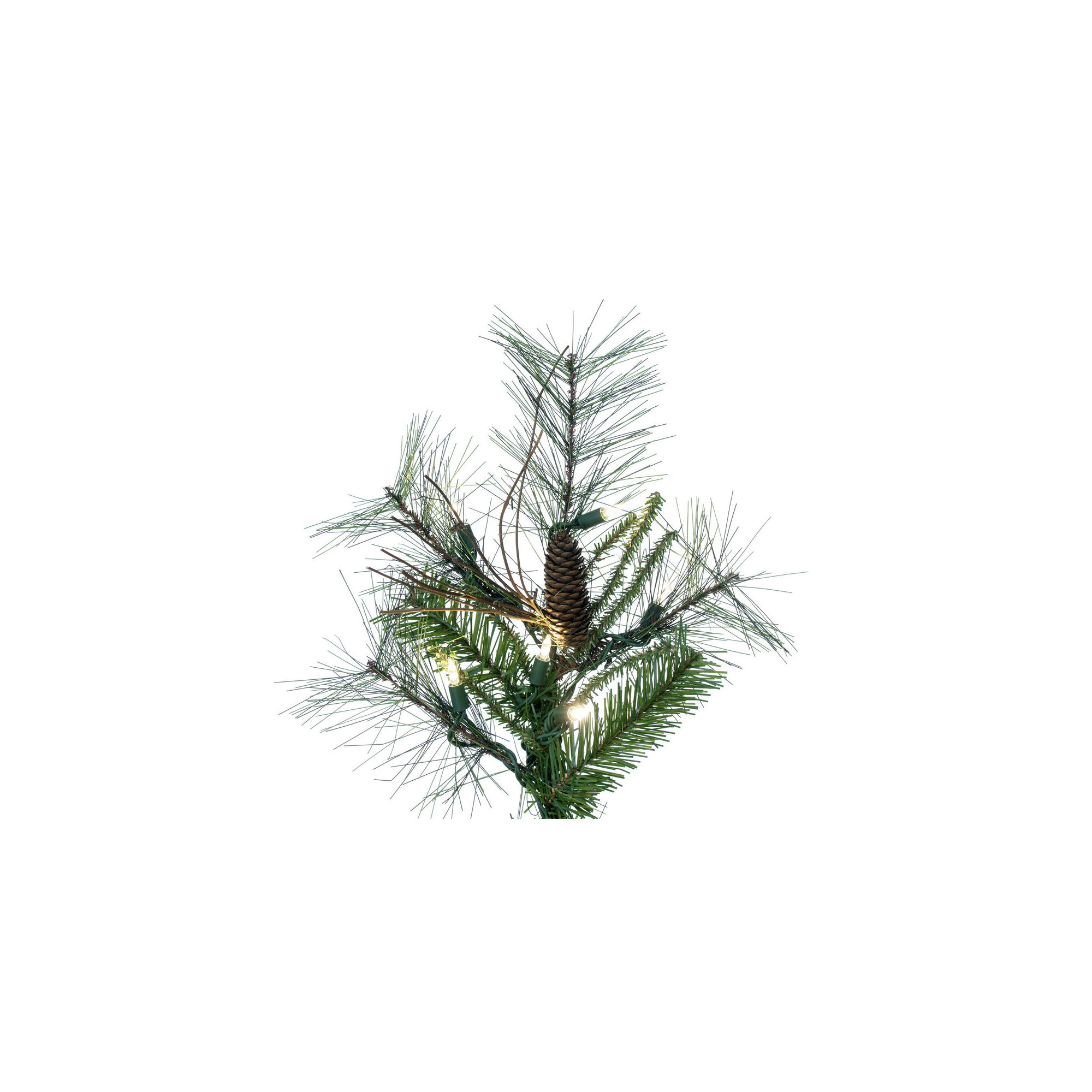Ashland Fir Tree Ashland Fir Artificial Christmas Tree, Pre-Lit, 6'