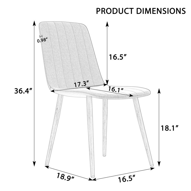 Chaise d'appoint Zeshaun