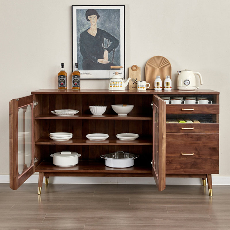 Minimalist modern multi-functional sideboard