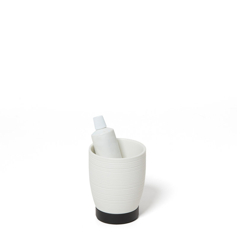 Gobelet dubai, Garniture noire
