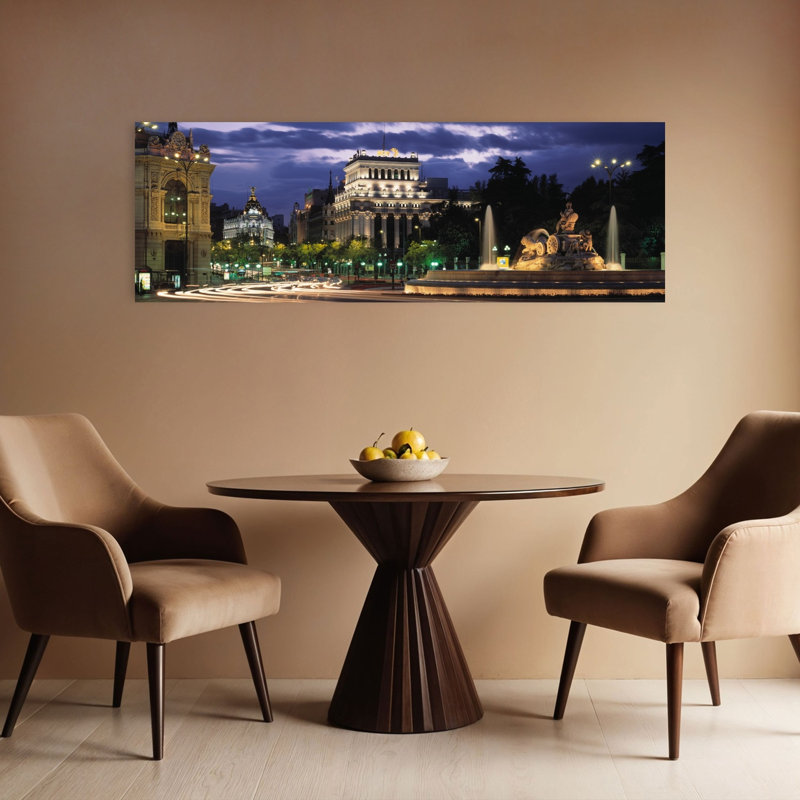 Madrid Spain by Terry Thompson - Wrapped Canvas Panoramic Print, 40.64 cm H x 121.92 cm W