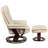 Shebeen Faux Leather Swivel Recliner-125065194