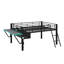 Lit mezzanine avec bureau Gaming Mid
