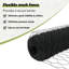Vidaxl Fence With Posts PVC-Coated Steel-116797922-116797925