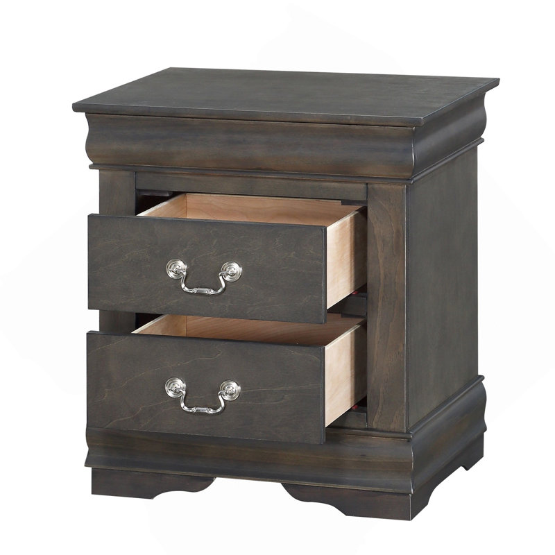 Mobilier de chambre à coucher 1pc, Gris foncé