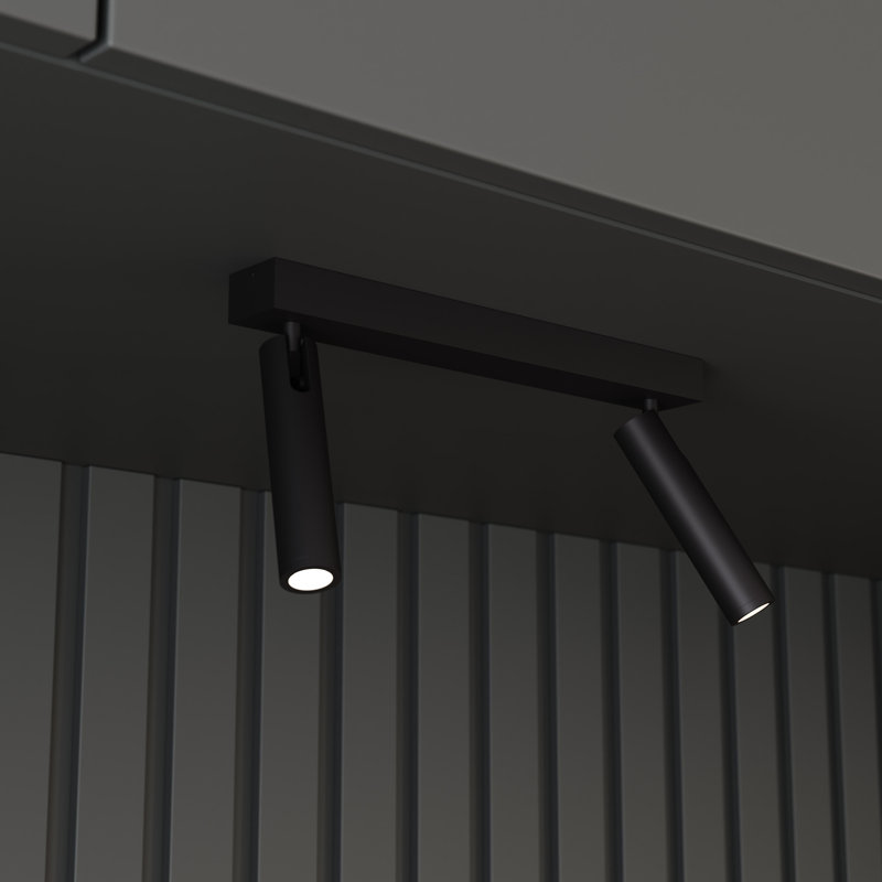 Haim Aimable 2 - Light LED Spotlight, Textured Black