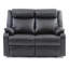 Ensemble de causeuse inclinable avec accoudoirs rembourrés Delroy-1959752442