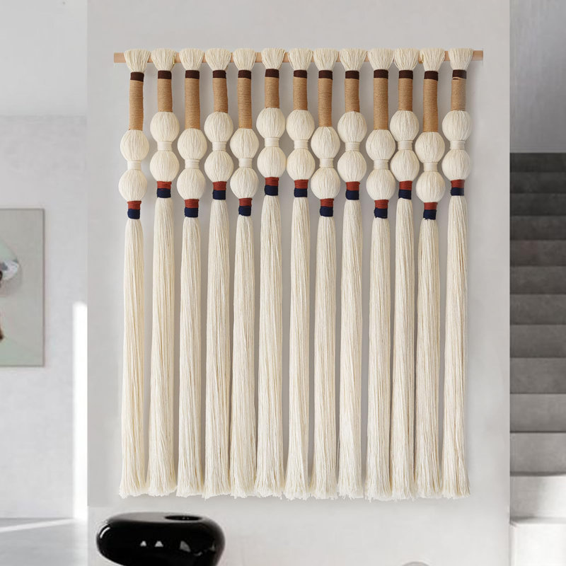 Suspension en macramé