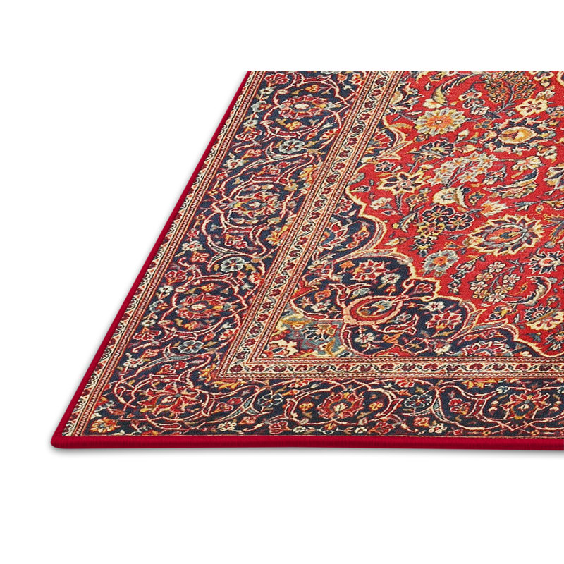 Brun oriental Tapis décoratif LEWYS, Rectangle 7 pi x 10 pi