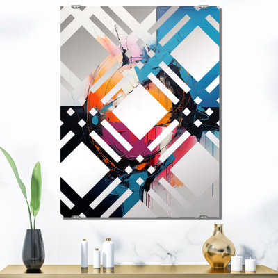 Christen - Miroir mural fractal abstrait MIR137528
