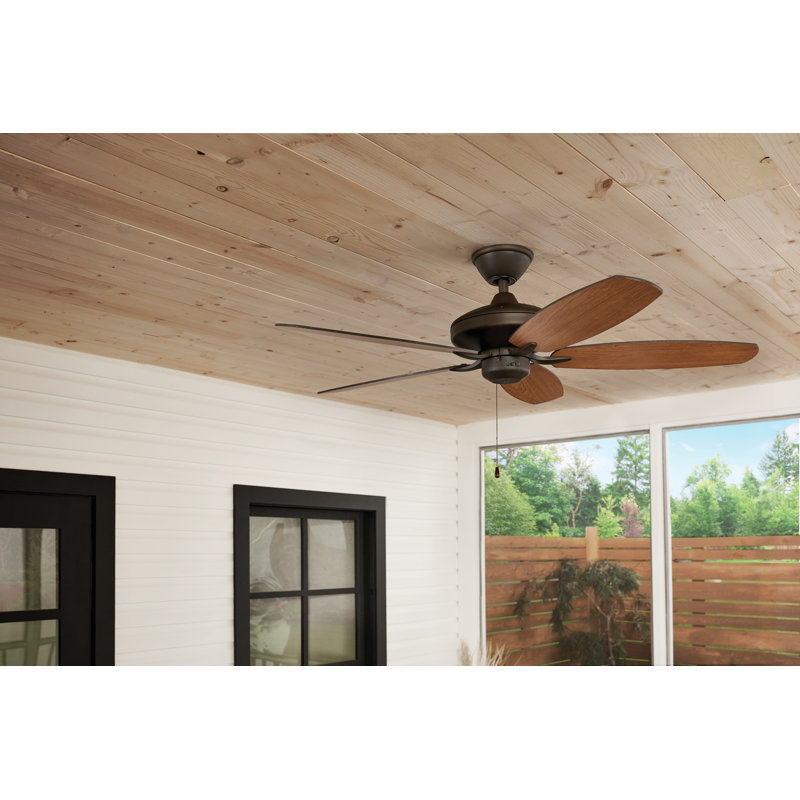 52'' Ceiling Fan, Satin Natural Bronze