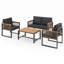 4-Piece Patio Conversation Set
