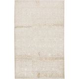 Damask Area Rug in Beige