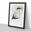 Swallows in Flight by Ohara Koson - Picture Frame Art Print on MDF-55616875-55616873