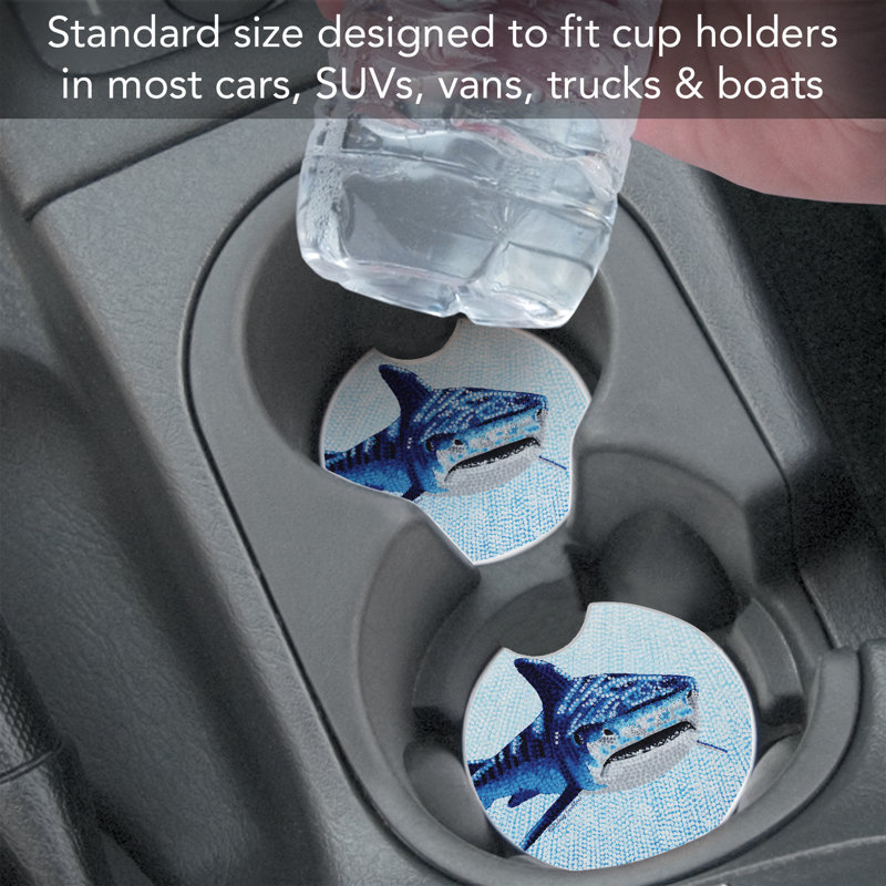 Ensemble de sous-verres Tiger Shark