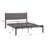 Salonis Upholstered Metal Slat Bed-1586036246