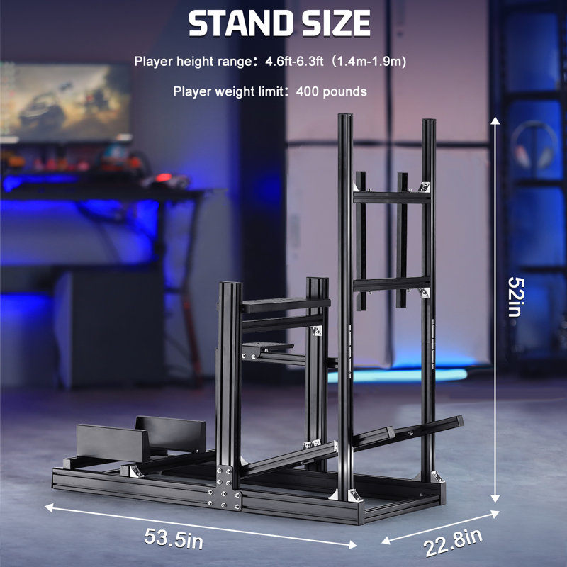 Inbox Zero Adjustable PC & Racing Game Chair